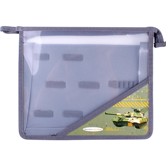 Папка для труда А5 на молнии 2 отделения "Darvish"