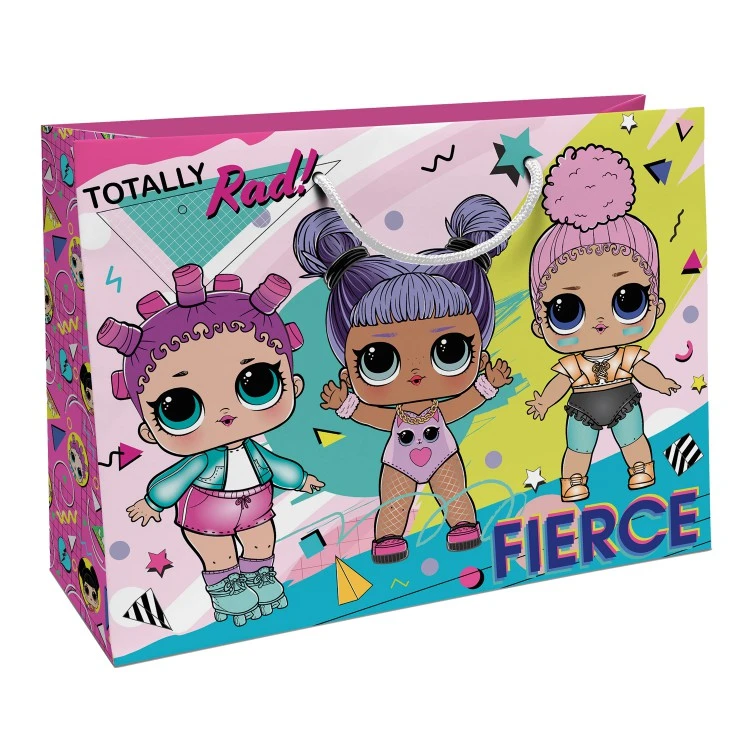 L.O.L. Surprise! Пакет подарочный большой - 1 (розовый) 400*300*140 мм L.O.L. Surprise! Пакет подарочный большой - 1 (розовый) 400*300*140 мм