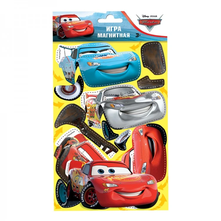 Магнитная игра "Тачки - Молния Маккуин " с маркировкой Disney/Pixar Магнитная игра "Тачки - Молния Маккуин " с маркировкой Disney/Pixar