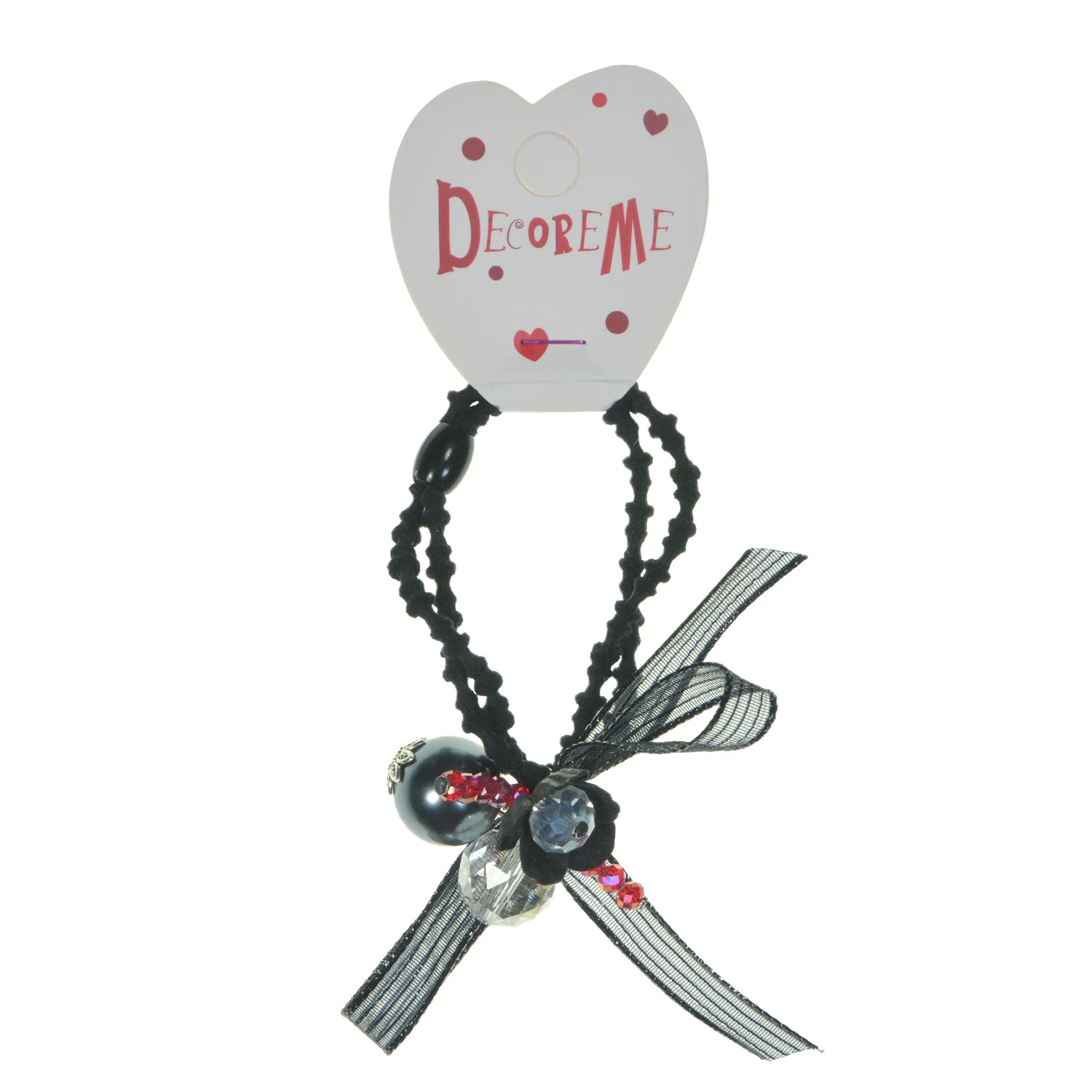 РЕЗИНКА ДЛЯ ВОЛОС "НОЧНАЯ ПРОГУЛКА" 1 ШТ, 4 ЦВЕТА