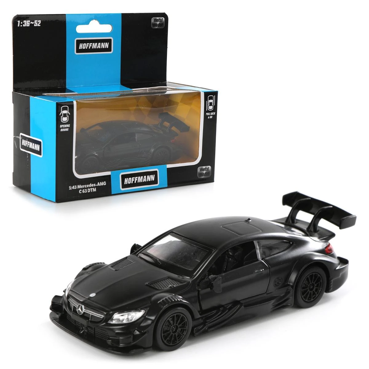 Машина металлическая 1:43 Mercedes-AMG C 63 DTM. 83446