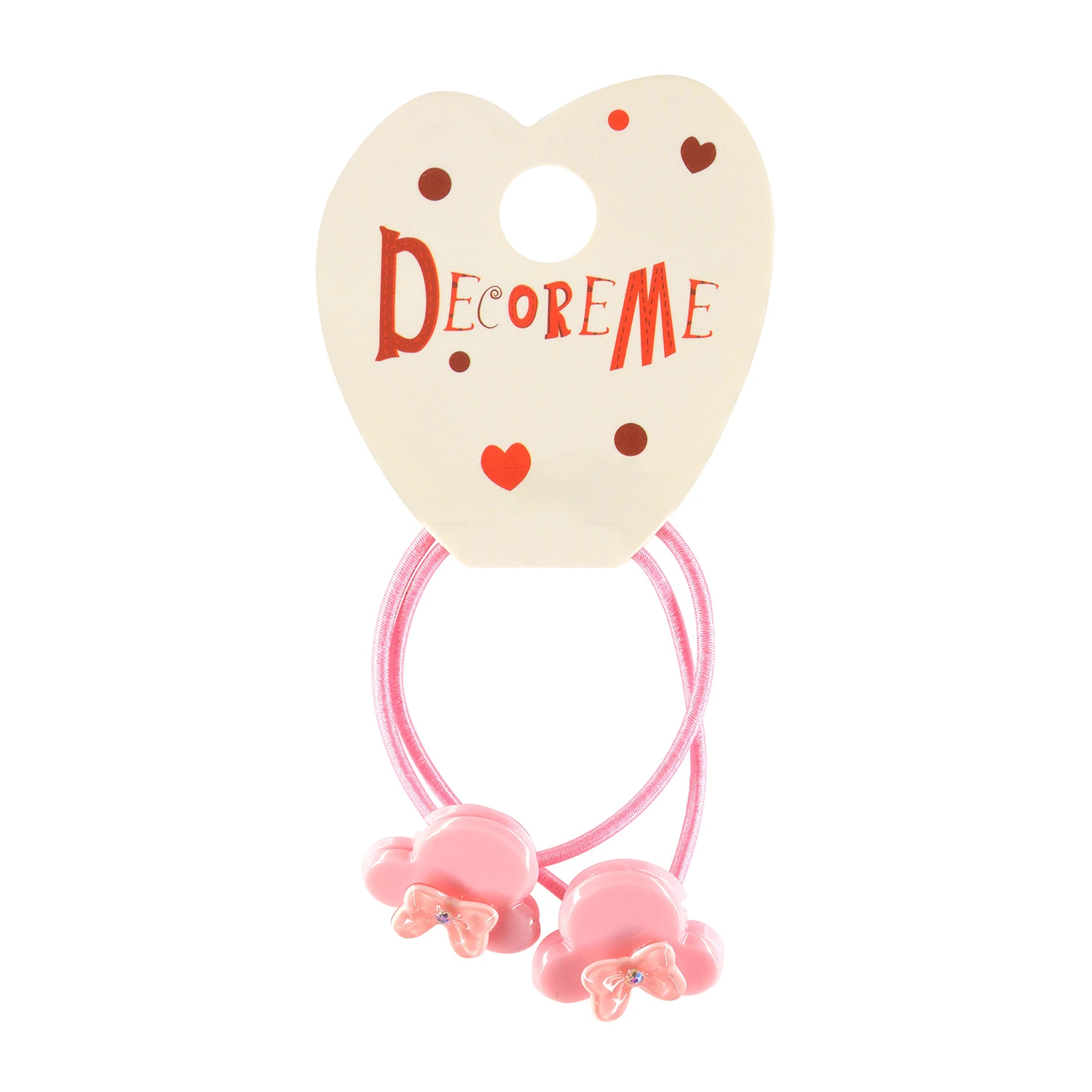 РЕЗИНКА ДЛЯ ВОЛОС "МЫШАТКИ" 2 ШТ, 4 ЦВЕТА