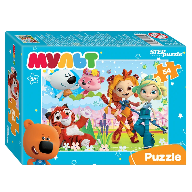 Мозаика "puzzle" 54 "Мульт. Ми-ми-мишки. Сказочный патруль и др.