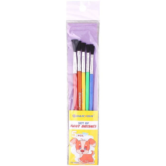 Кисти набор 5шт/уп "Darvish" синтетика