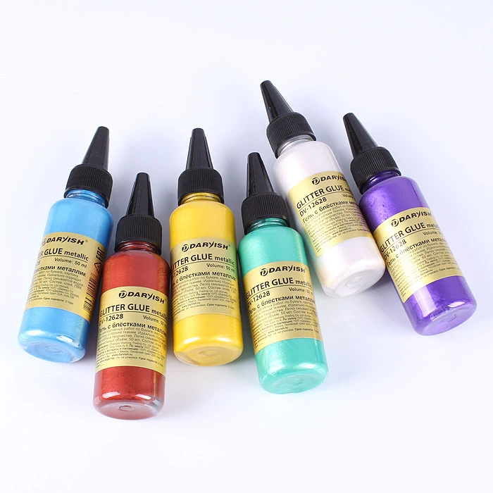 Гель с блестками (металлик) 50мл. Гель с блестками (металлик) 50мл.