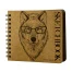 SKETCHBOOK BV,180х155 мм, 120 Л. КРАФТ 70 гр. НА ГРЕБНЕ (4 ВИДА)