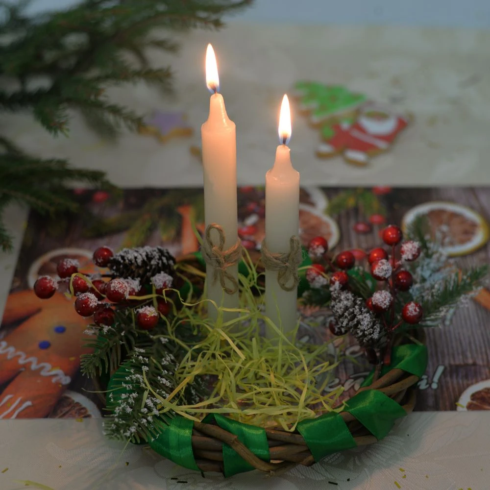 Свеча хозяйственная №55. Набор 2 шт.