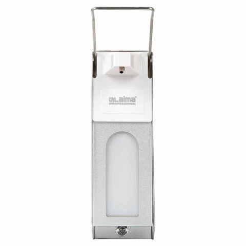 Дозатор для жидкого мыла LAIMA PROFESSIONAL, НАЛИВНОЙ, 1 л, ЛОКТЕВОЙ, С ЗАМКОМ,