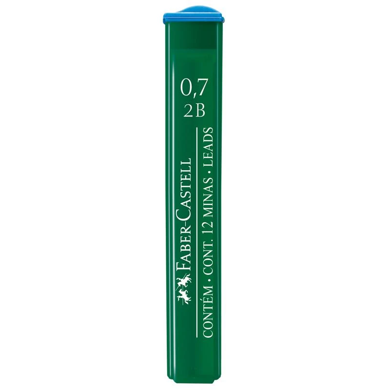 Грифели для механических карандашей Faber-Castell "Polymer", 12шт., Грифели для механических карандашей Faber-Castell "Polymer", 12шт.,