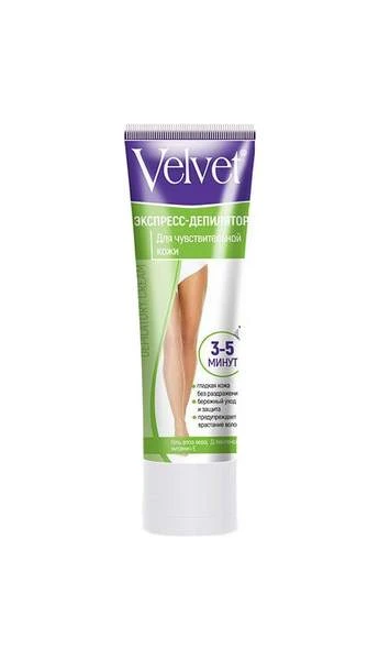Депилятор Velvet 100мл Экспресс для чувствительной кожи