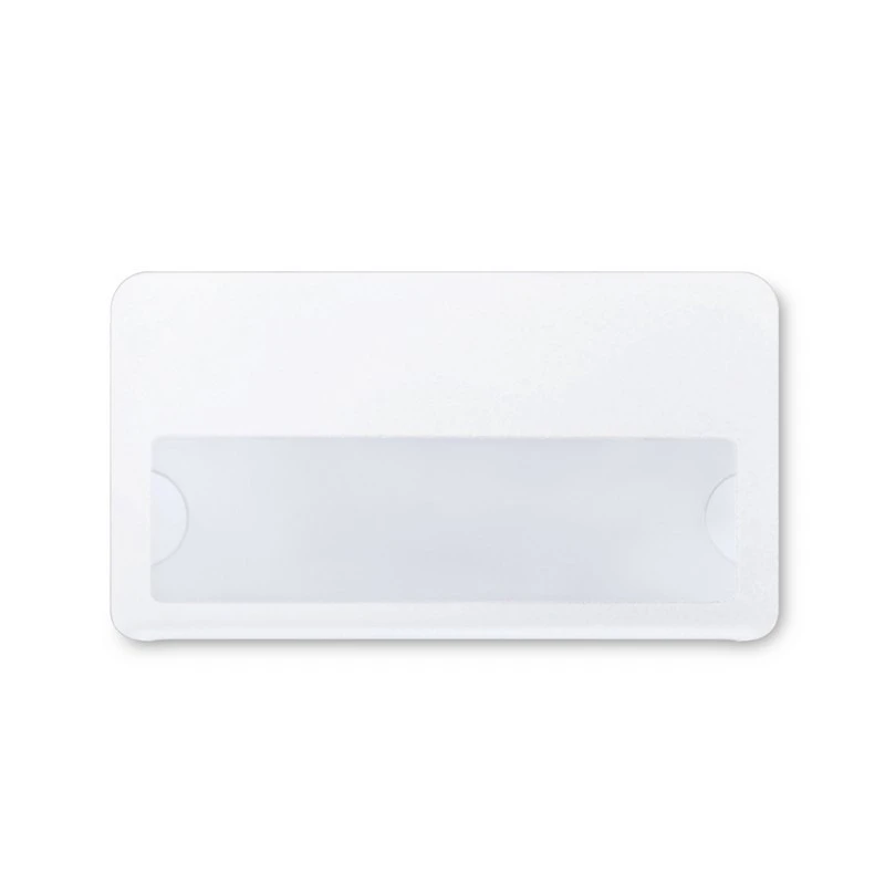 Бейдж с окном для сменной информации, булавка, размер70x40 мм с загибушкой