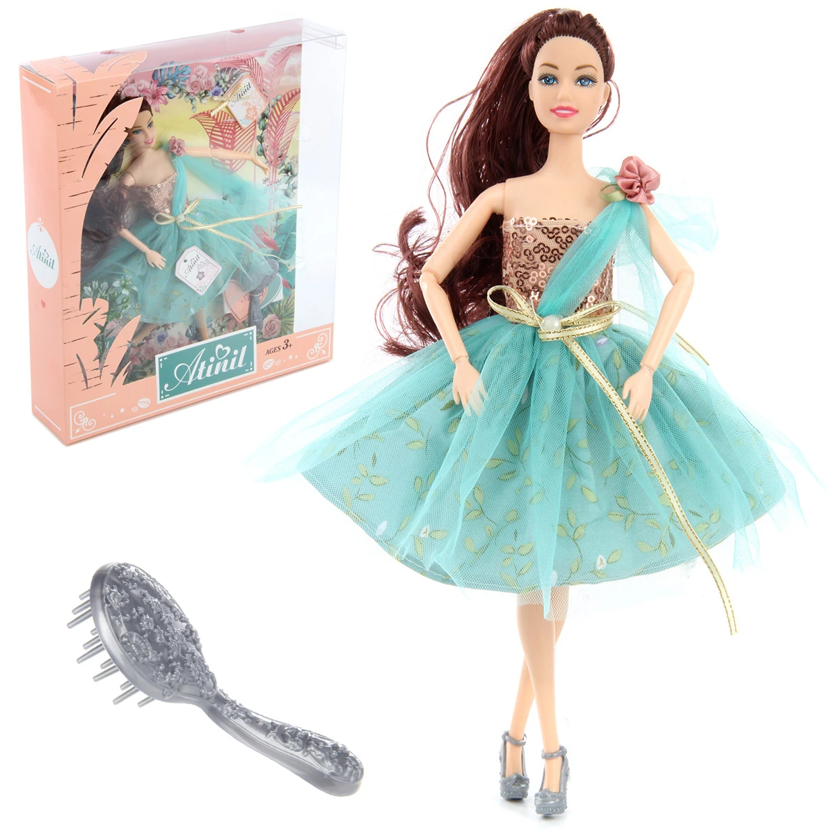 Кукла с аксессуарами, 29,5х32,5х6,5, коробка