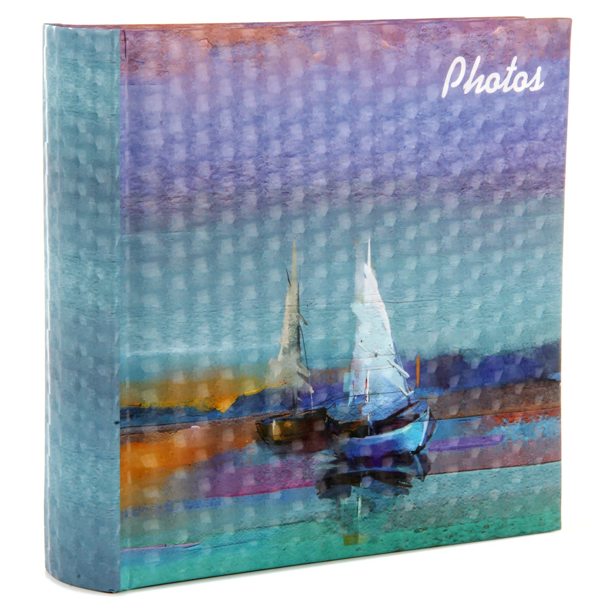 Фотоальбом 200ф 10X15см, бум.карм. с мемо, книжный переплет, 3D эффект Фотоальбом 200ф 10X15см, бум.карм. с мемо, книжный переплет, 3D эффект