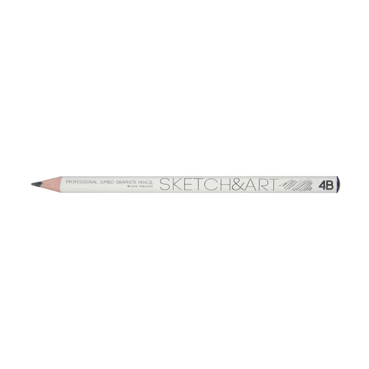 КАРАНДАШ ЧЕРНОГРАФИТОВЫЙ "Sketch&Art. Jumbo" 4В, 3,5 MM КАРАНДАШ ЧЕРНОГРАФИТОВЫЙ "Sketch&Art. Jumbo" 4В, 3,5 MM