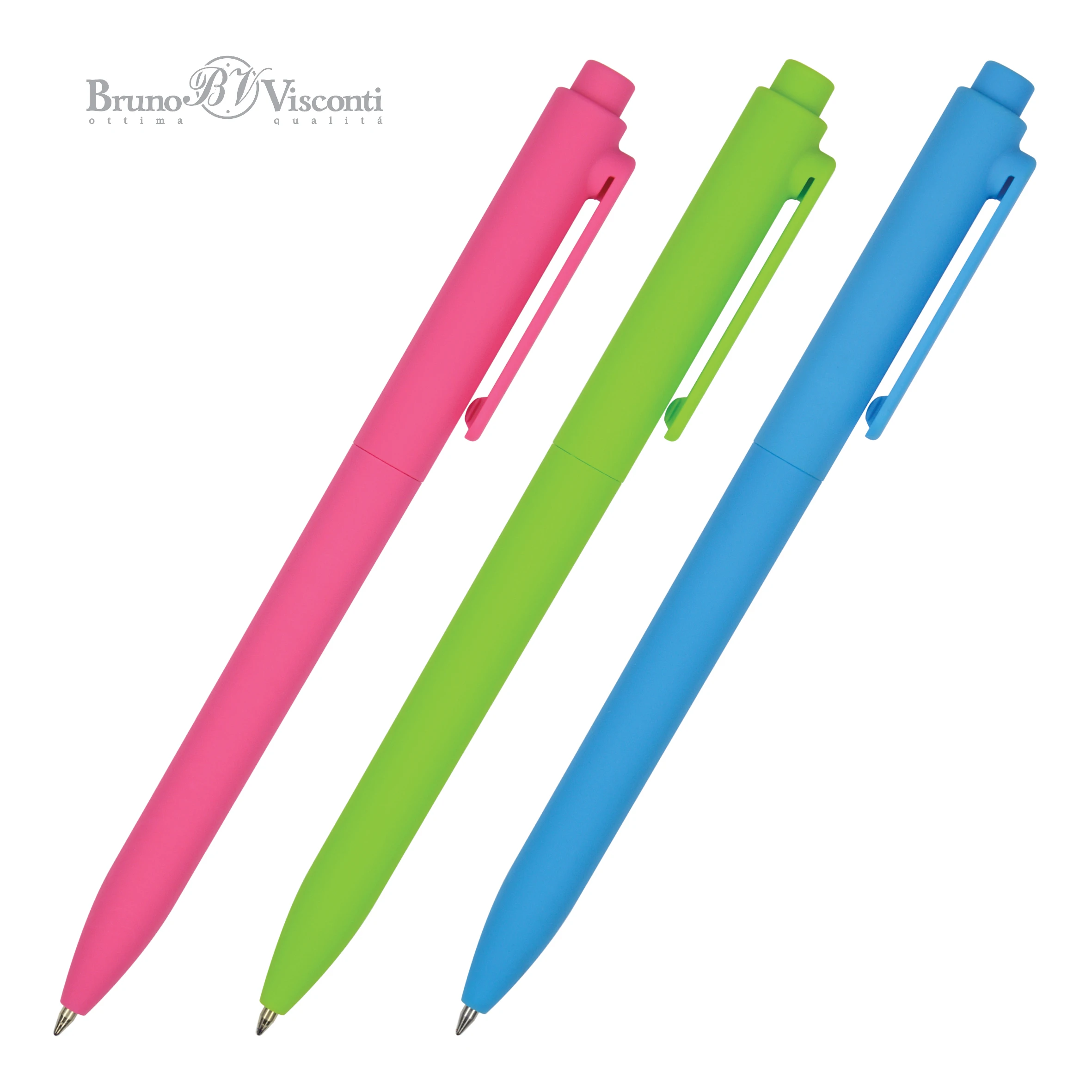 РУЧКА "SoftClick.SPECIAL" ШАРИКОВАЯ АВТОМАТИЧЕСКАЯ 0.7 ММ, СИНЯЯ (3