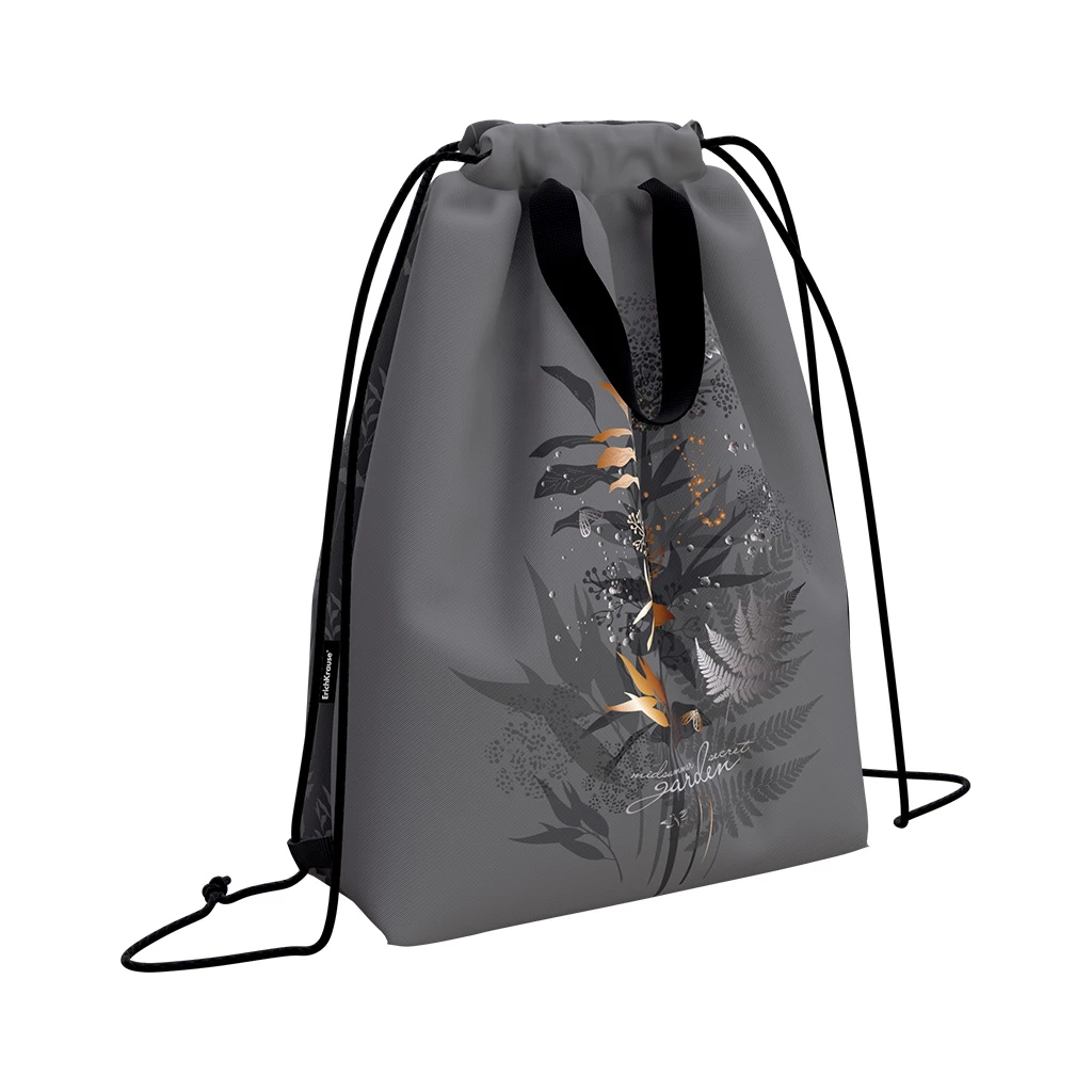 Мешок для обуви ErichKrause® с ручками 365х440мм Flower Shadow