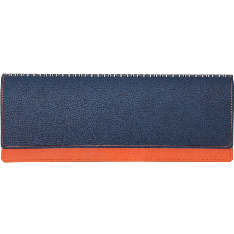 Планинг недат. синий+оранжевый,оранж.прострочка,340x130мм,57л АТТАСНЕBizon