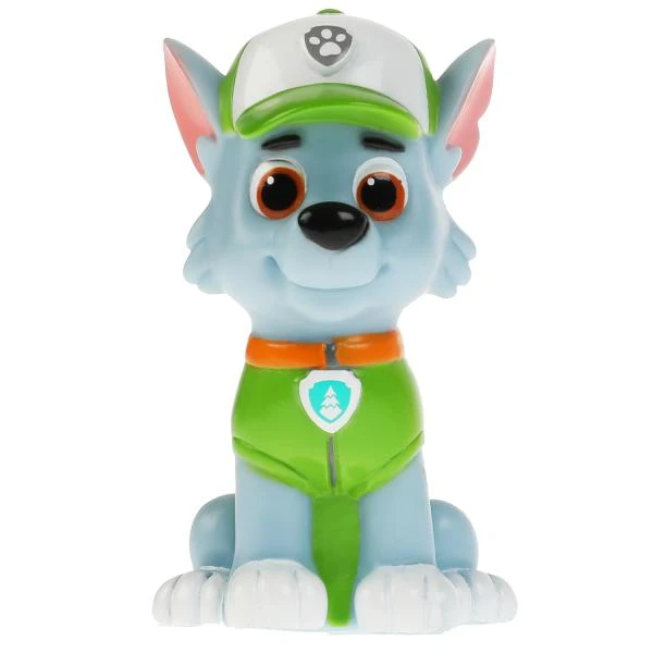 Игрушка пластизоль для ванны"Щенячий патруль"рокки, 1шт, сетка щенячий