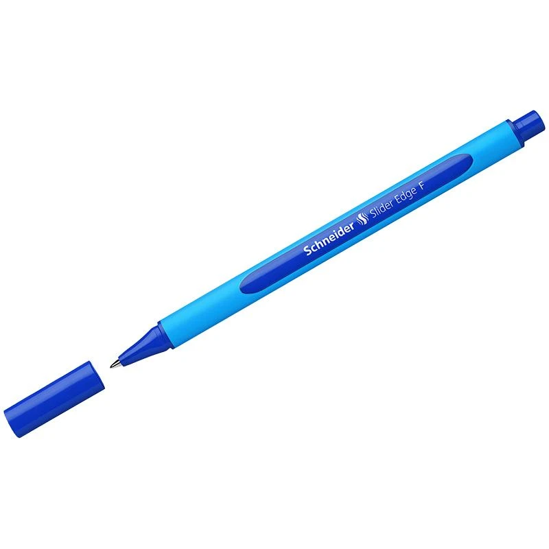 Ручка шариковая Schneider "Slider Edge F" синяя, 0,8мм, трехгранная Ручка шариковая Schneider "Slider Edge F" синяя, 0,8мм, трехгранная