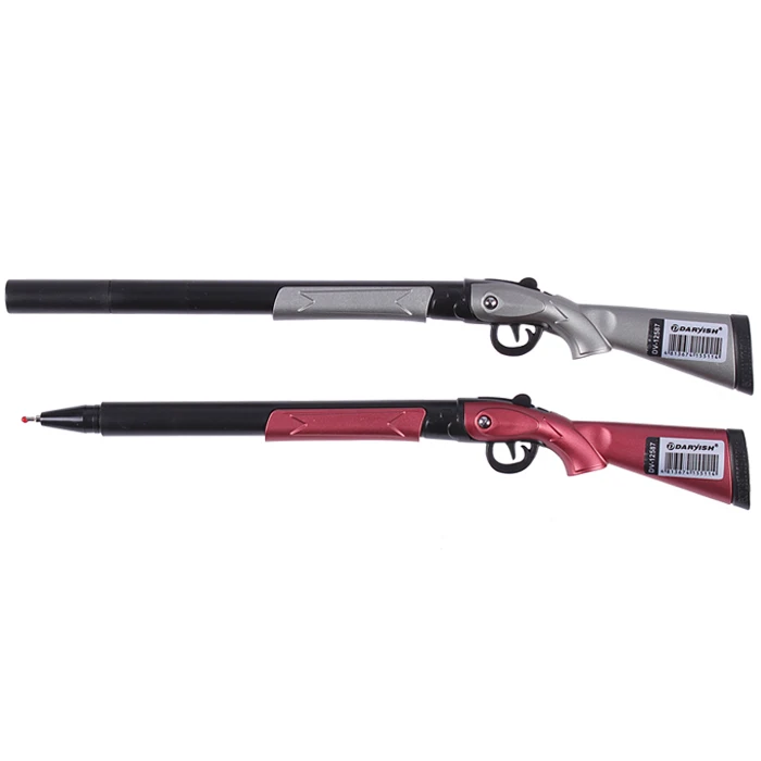 Ручка шариковая синяя "Darvish" корпус в форме "ружья"