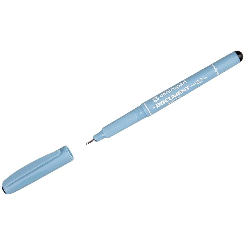 Ручка капиллярная "Document 2631" черная, 0,3мм 2 2631 0102