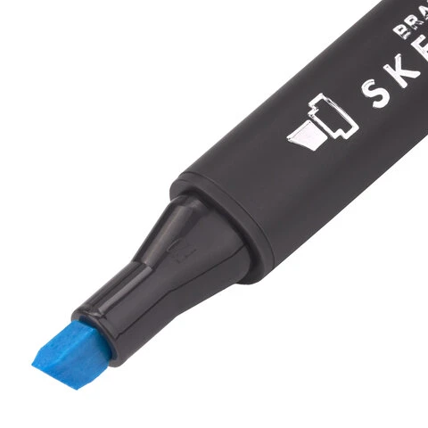 Маркер для скетчинга двусторонний 1 мм - 6 мм BRAUBERG ART CLASSIC, ПАСТЕЛЬНЫЙ