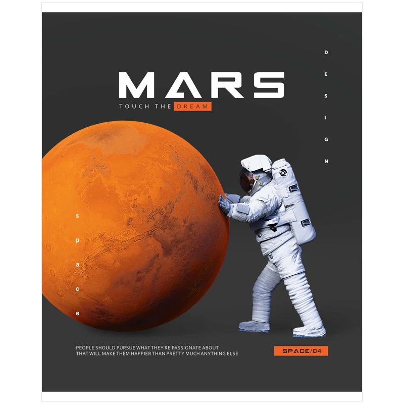 Тетрадь 48л., А5, клетка ArtSpace "Космос. Mars" Тетрадь 48л., А5, клетка ArtSpace "Космос. Mars"