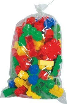 Конструктор Юниор 93 элем макси блок в мешке 6677 Конструктор Юниор 93 элем макси блок в мешке 6677