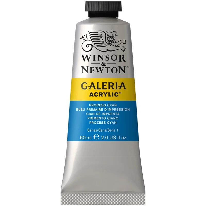 Краски акриловые Winsor&Newton "Galeria", 60 мл, туба,