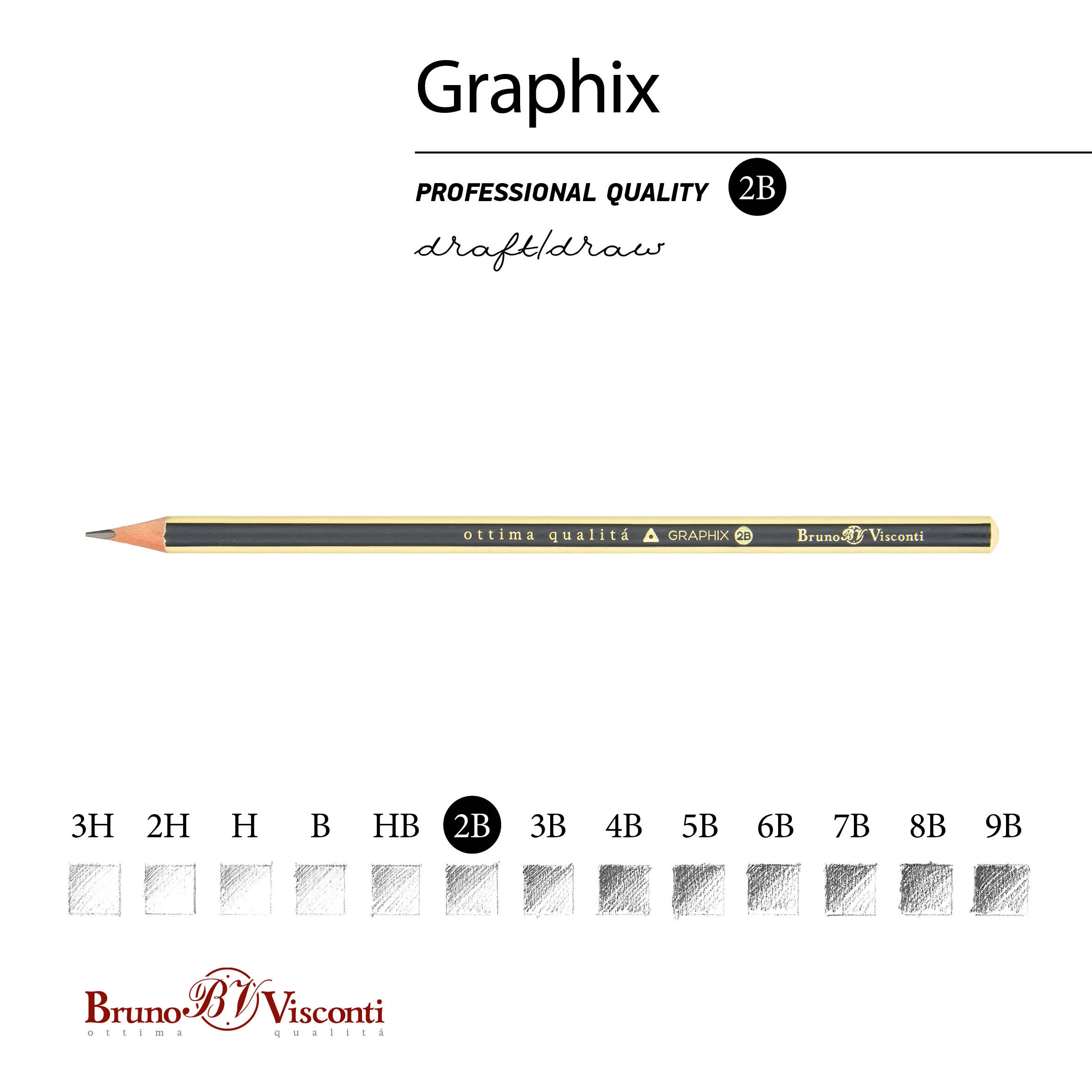 КАРАНДАШ ЧЕРНОГРАФИТОВЫЙ "Graphix" НВ КАРАНДАШ ЧЕРНОГРАФИТОВЫЙ "Graphix" НВ