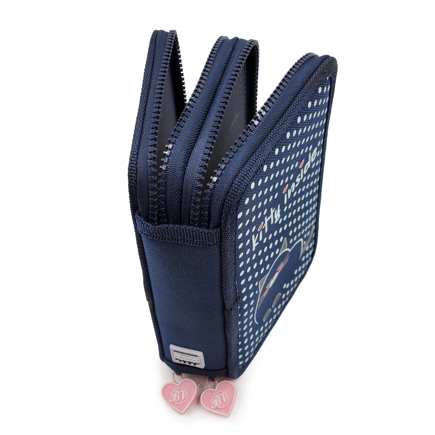 ПЕНАЛ НА МОЛНИИ СИНИЙ "ЖИЗНЬ УДАЛАСЬ", ДВА ОТДЕЛЕНИЯ, 200 х 130ММ