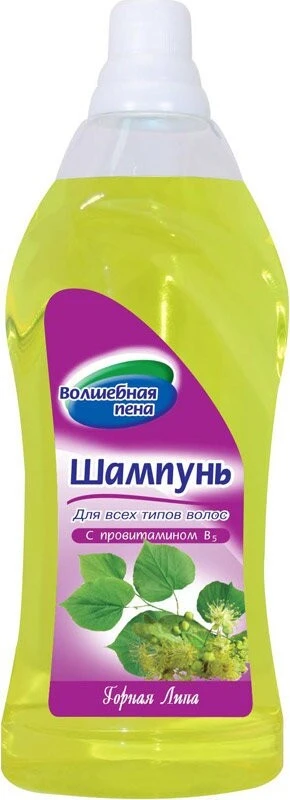Хелп "Волшебная пена" шампунь 1л. Горная липа *3/12 Хелп "Волшебная пена" шампунь 1л. Горная липа *3/12