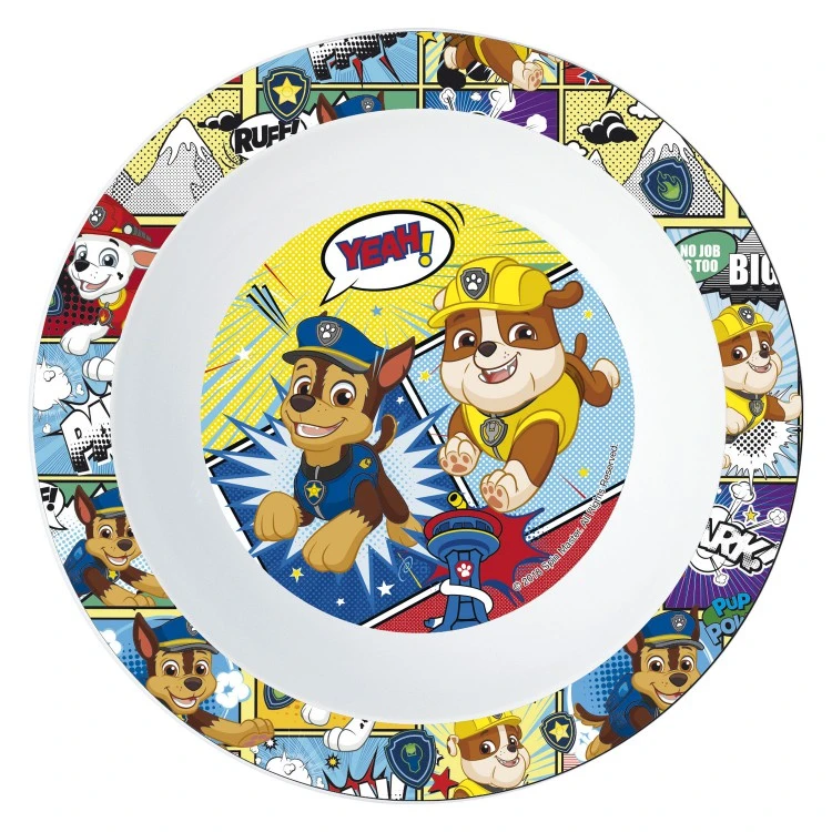 Миска пластиковая (для СВЧ). Щенячий патруль. Веселый