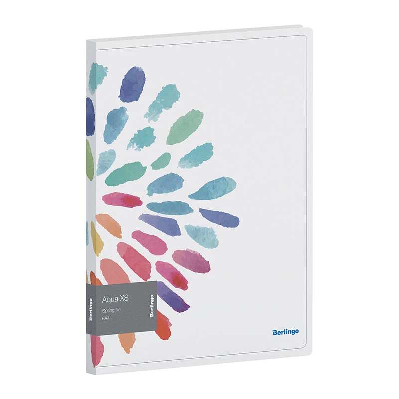 Папка с пружинным скоросшивателем Berlingo "Aqua XS", 17 мм, 600 мкм,