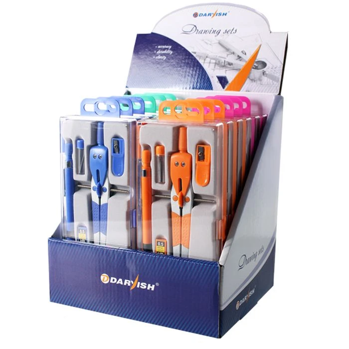 Готовальня 6 предм. "Darvish" циркуль+грифель+карандаш Готовальня 6 предм. "Darvish" циркуль+грифель+карандаш