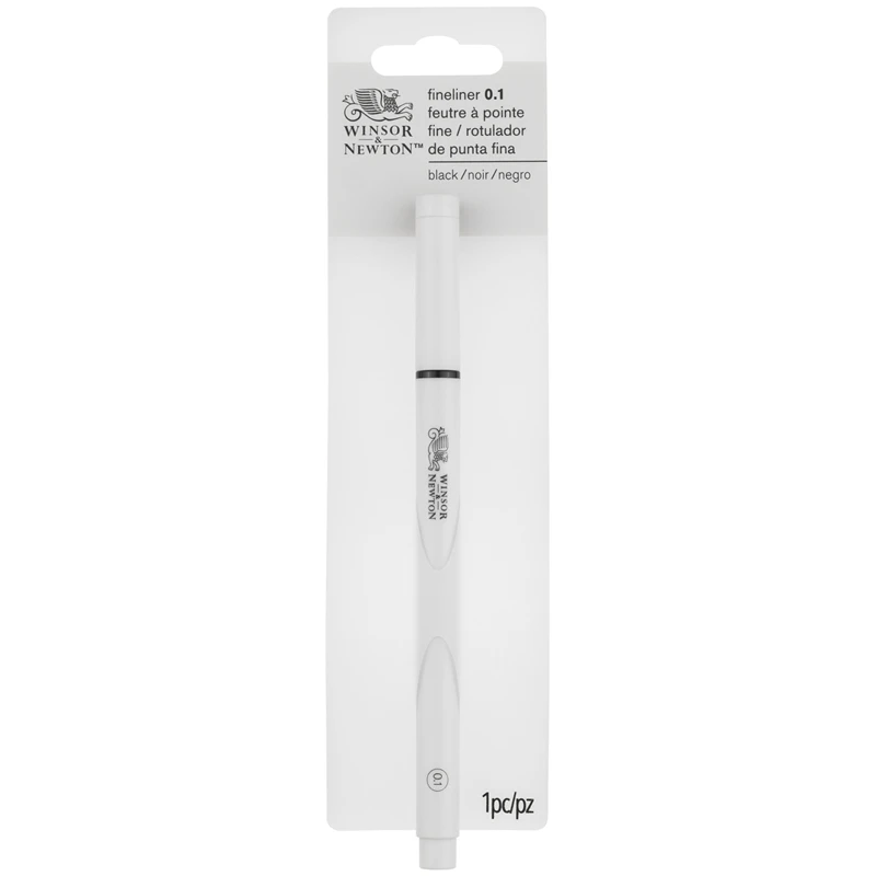 Линер Winsor&Newton, черный, 0,1мм, пластик