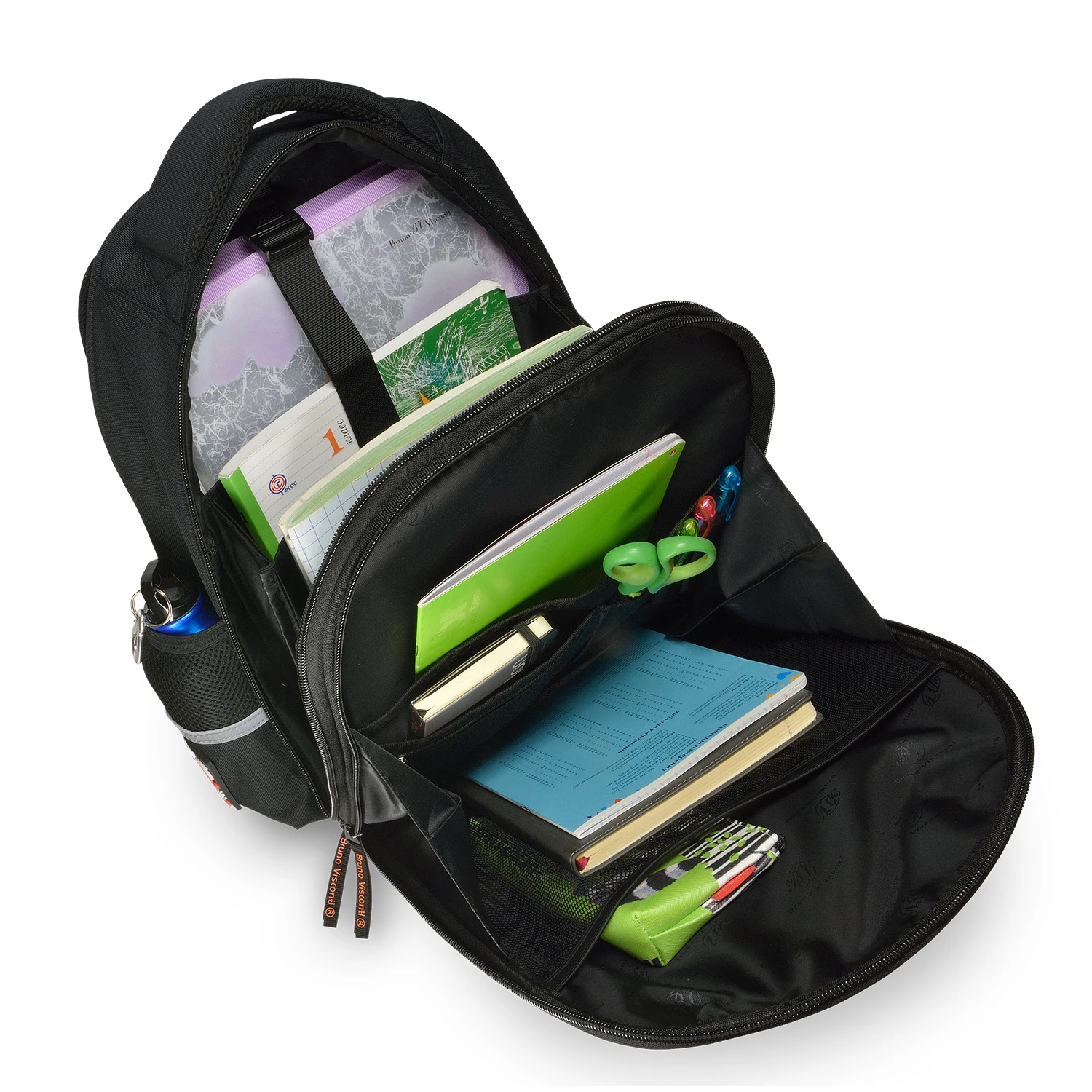 РЮКЗАК-КАПСУЛА ЧЕРНЫЙ С ЭРГОНОМИЧНОЙ СПИНКОЙ "БОКС"