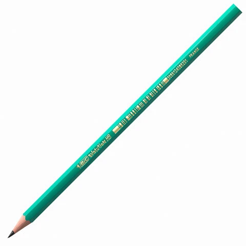 Карандаш чернографитный BIC, 1 шт., "Evolution", HB, без резинки, Карандаш чернографитный BIC, 1 шт., "Evolution", HB, без резинки,