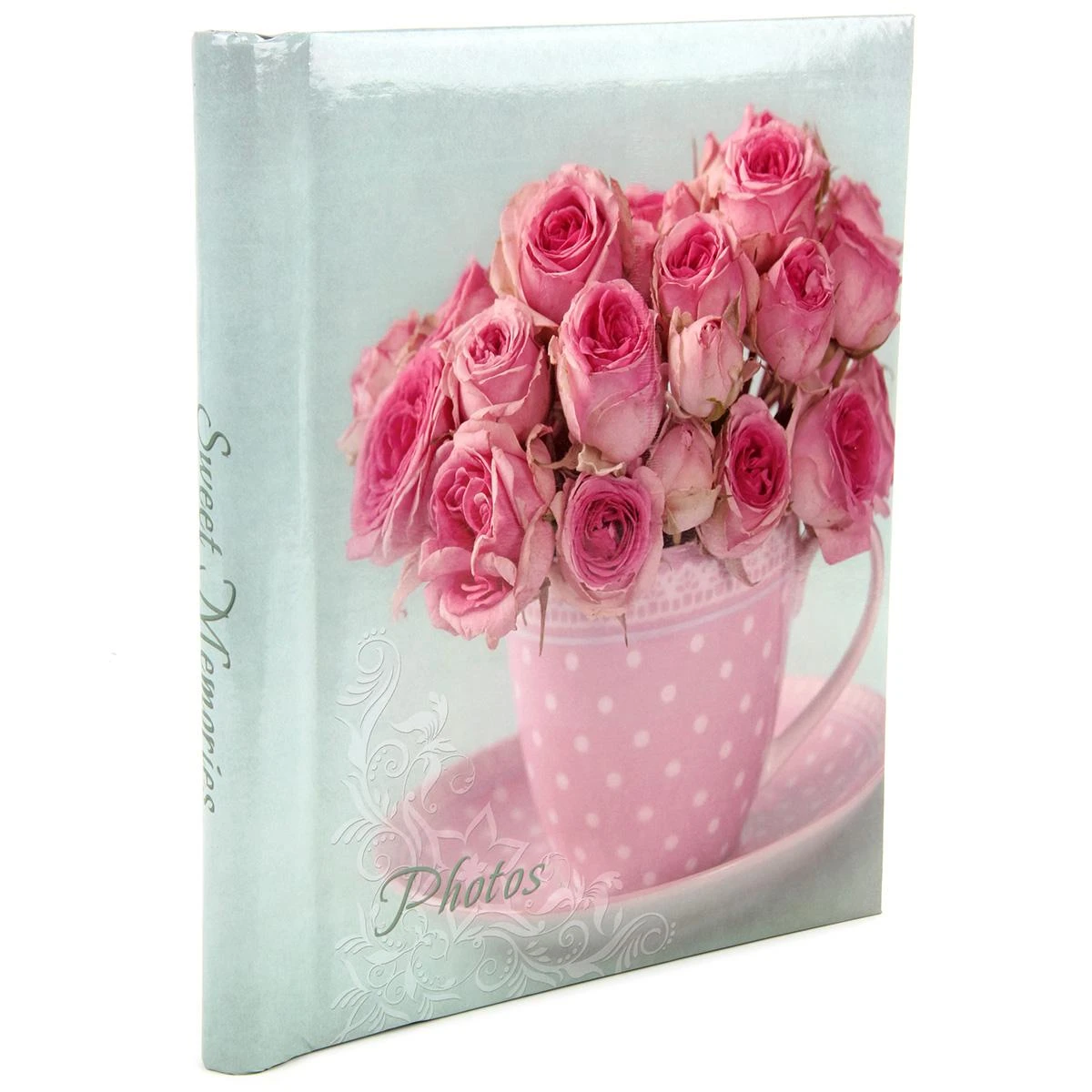 Фотоальбом 10 "магнитных"листов 23X28см, пер-т внутр.спираль.