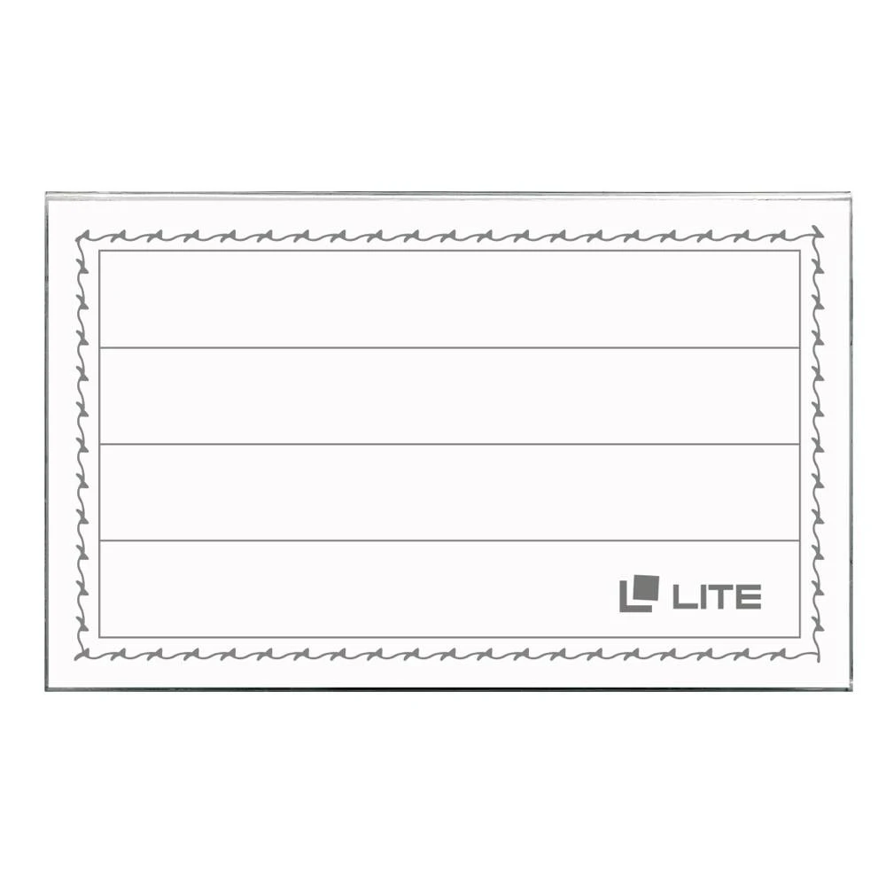 Бейдж inФОРМАТ LITE гориз. с клипом и булавкой 91х57 мм прозр.: ВНСР-9060Л штр.: