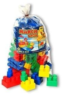 Конструктор Макси блок 60 мешок 4-731 Конструктор Макси блок 60 мешок 4-731