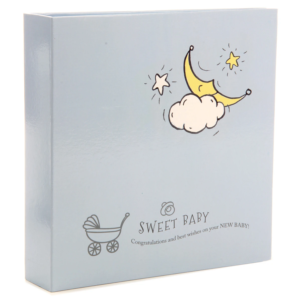 Фотоальбом 200ф 10X15cм, бум.карм.цвет.с мемо, клеевой переплет