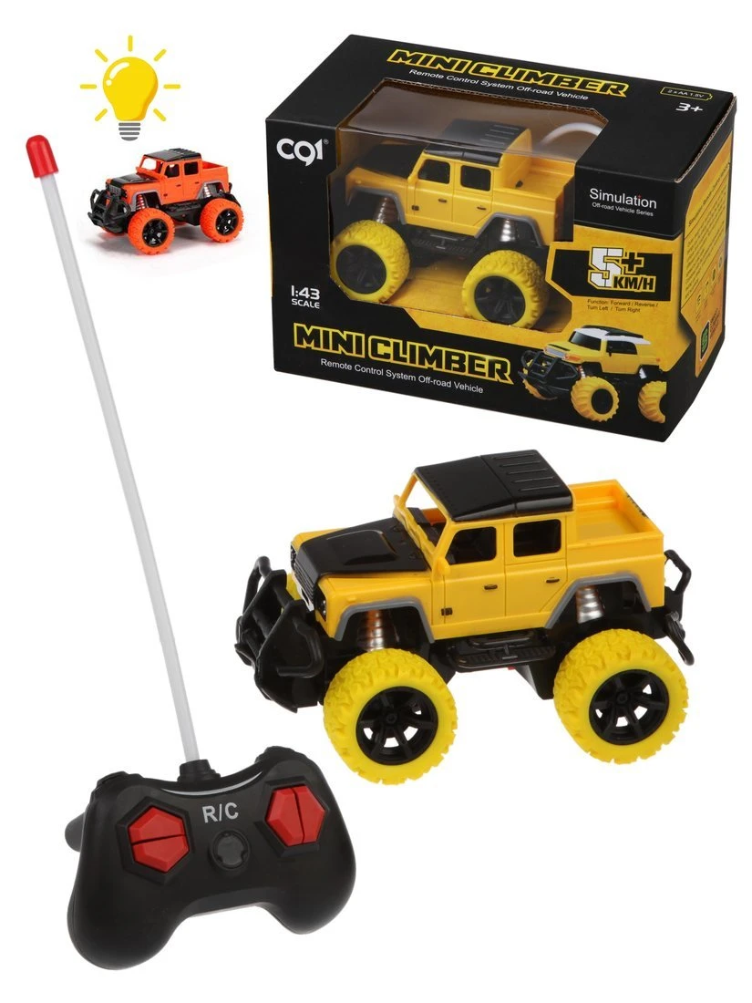Внедорожник на радиоуправлении, 4 канала, свет, в ассортименте
