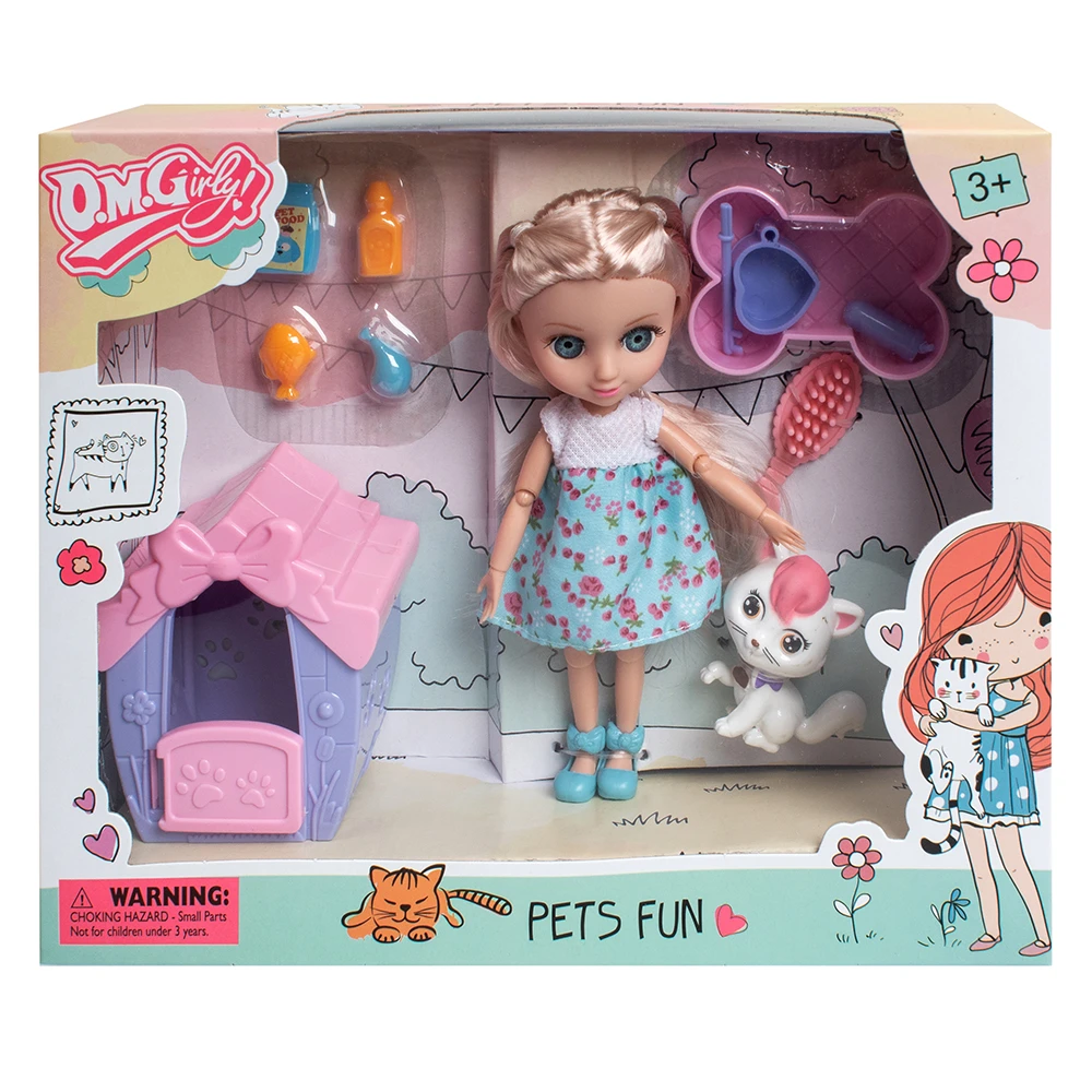 Игровой набор "Кукла Тина с питомцем" Игровой набор "Кукла Тина с питомцем"