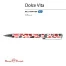 РУЧКА "DOLCE VITA. Сердечки.Фантазия" ШАРИКОВАЯ, МЕТАЛЛИЧЕСКИЙ КОРПУС,