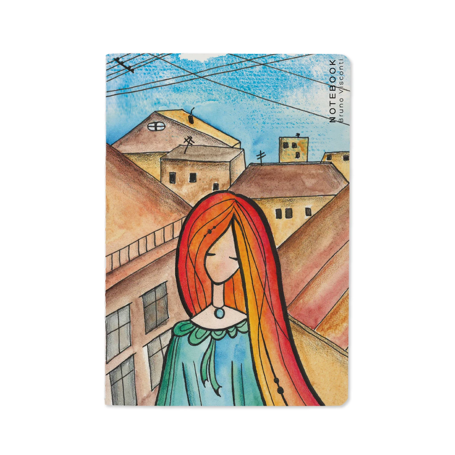 НАБОР ПОДАРОЧНЫЙ "АКВАРЕЛЬНЫЕ СНЫ" (ДВЕ ТЕТРАДИ BV И РУЧКА)