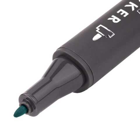 Маркер для скетчинга двусторонний 1 мм - 6 мм BRAUBERG ART CLASSIC, БАЛТИЙСКИЙ