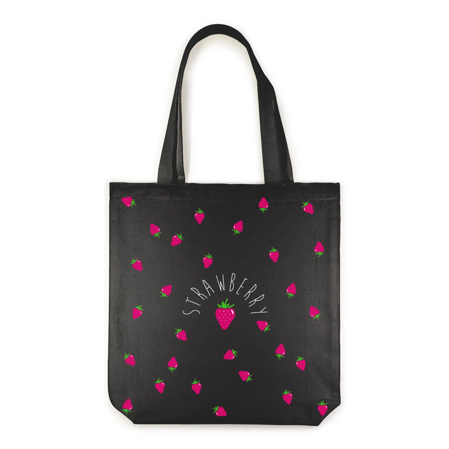 СУМКА-ШОППЕР BLACK "FRUIT RAIN" 34х36 см