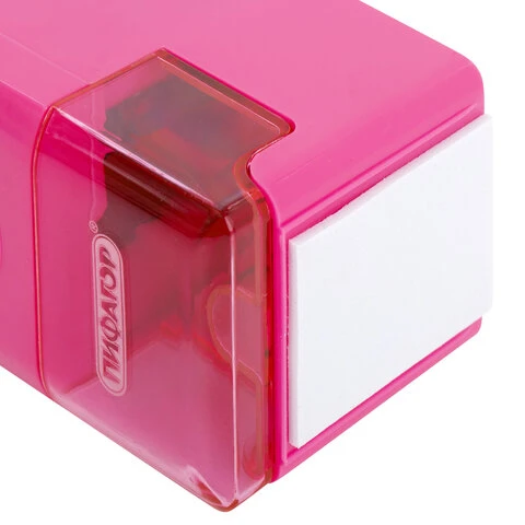 Точилка механическая ПИФАГОР "Study", корпус розовый, 229797 Точилка механическая ПИФАГОР "Study", корпус розовый, 229797