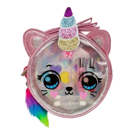 Набор косметики в сумочке"Caticorn", блеск для губ, гель-блеск для Набор косметики в сумочке"Caticorn", блеск для губ, гель-блеск для